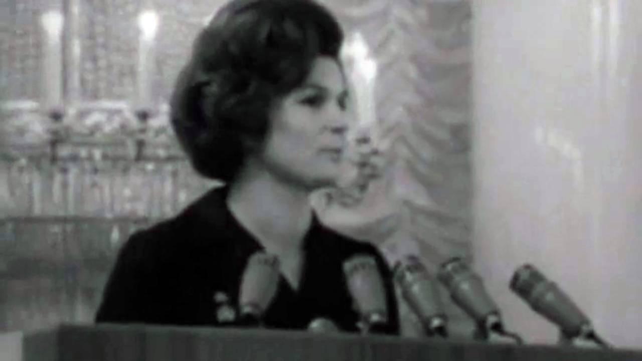 Valentina Tereshkova 1974 movie scene