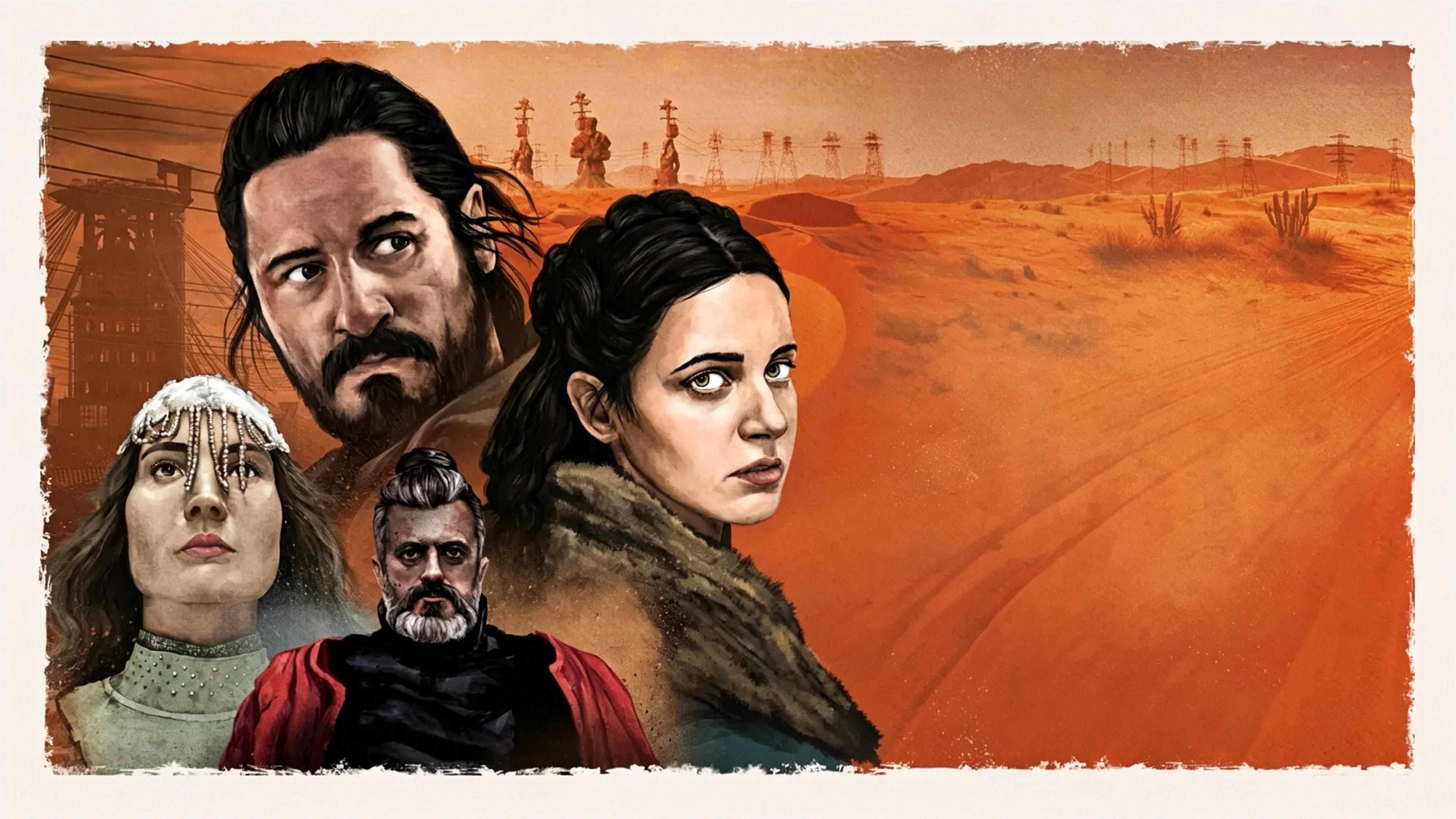 Warriors of the Wasteland 2024 movie scene