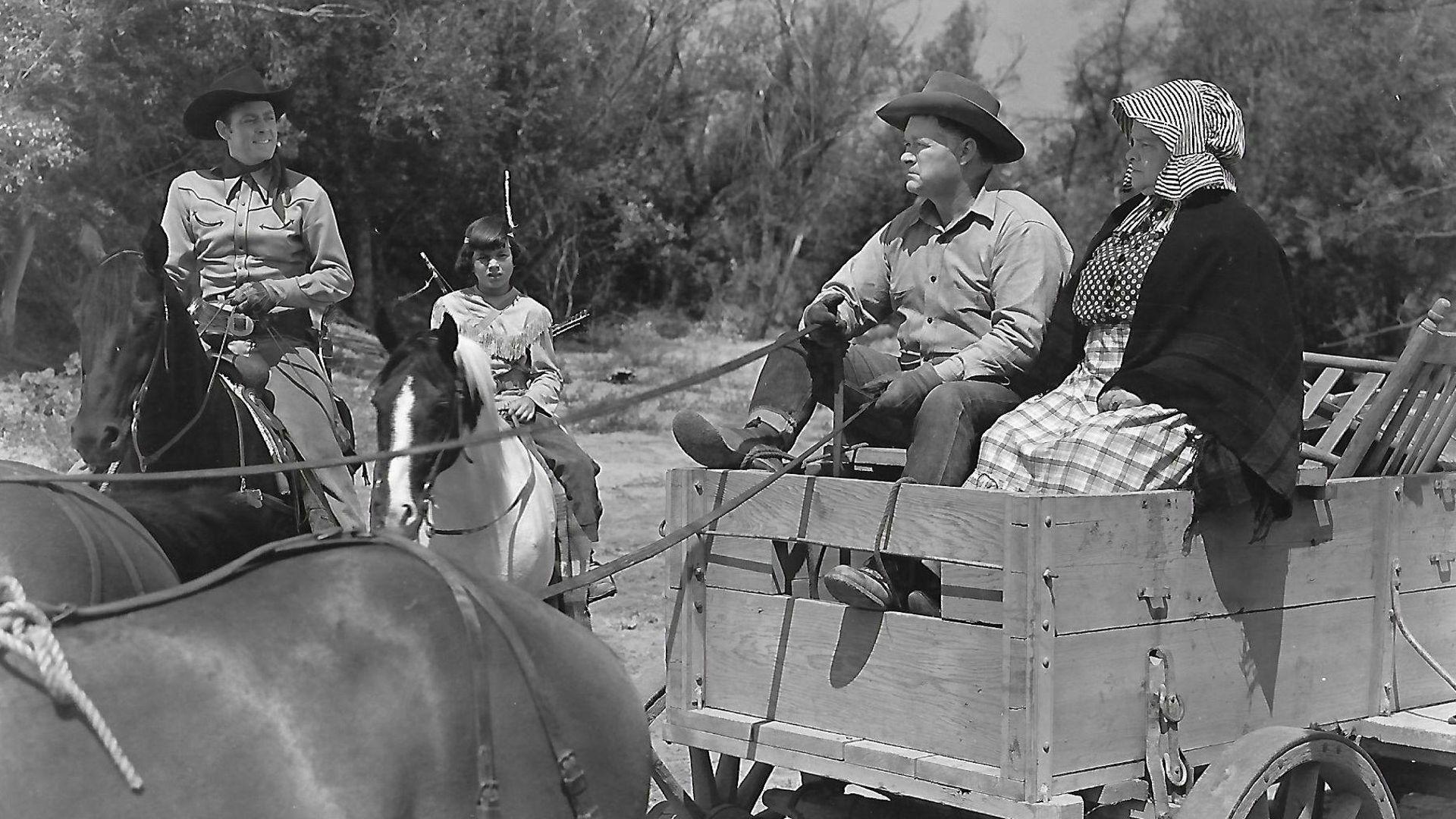 Homesteaders of Paradise Valley 1947 movie scene
