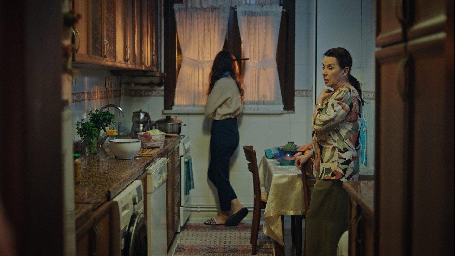The Family Dinner 2025 movie scene