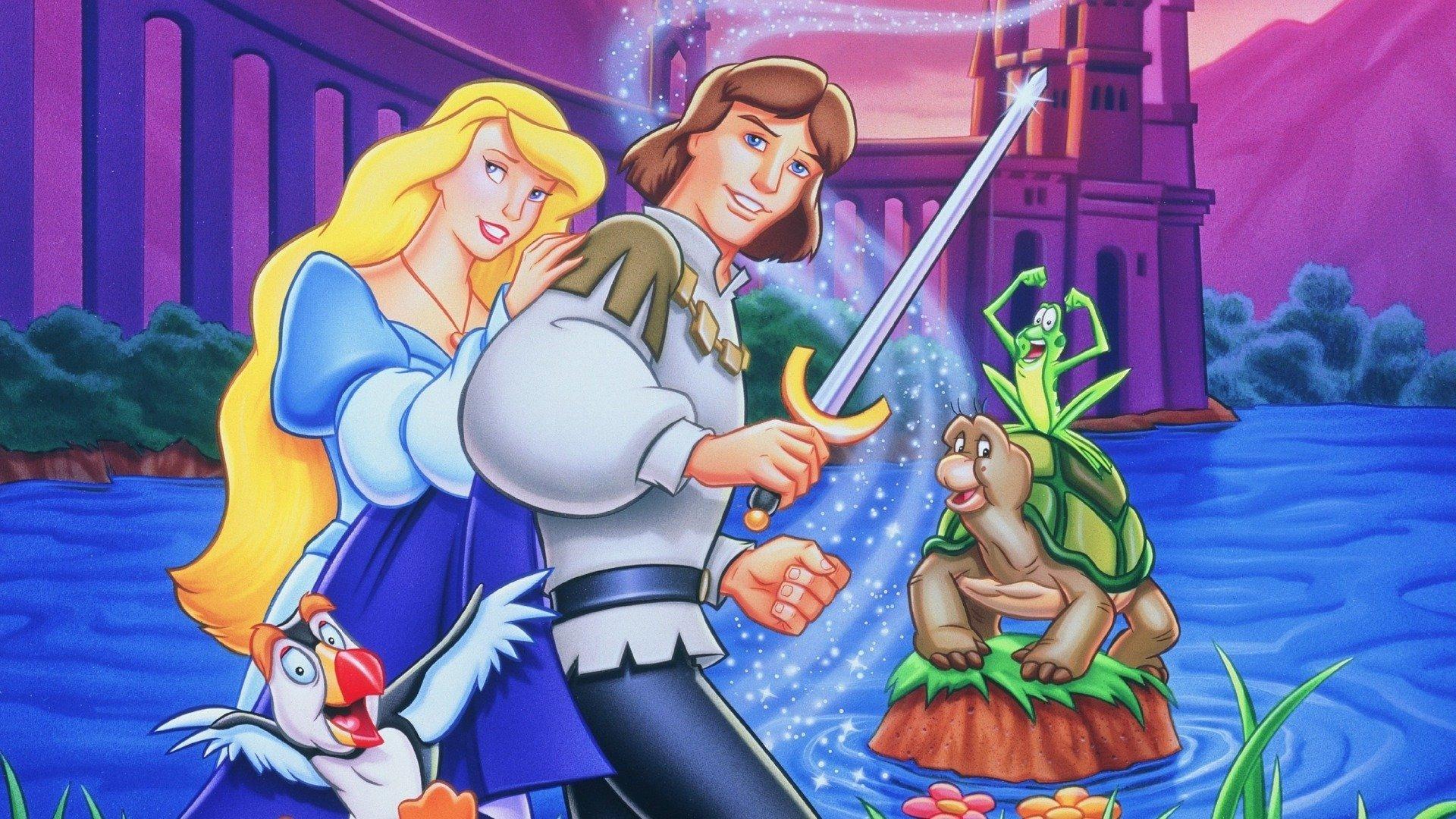 The Swan Princess: The Mystery of the Enchanted Kingdom 1998 movie scene