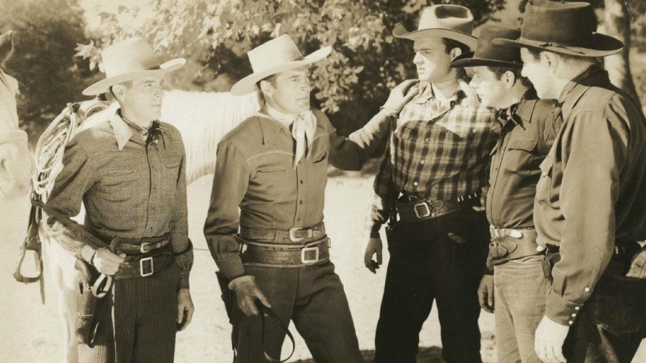 Riding West 1944 movie scene