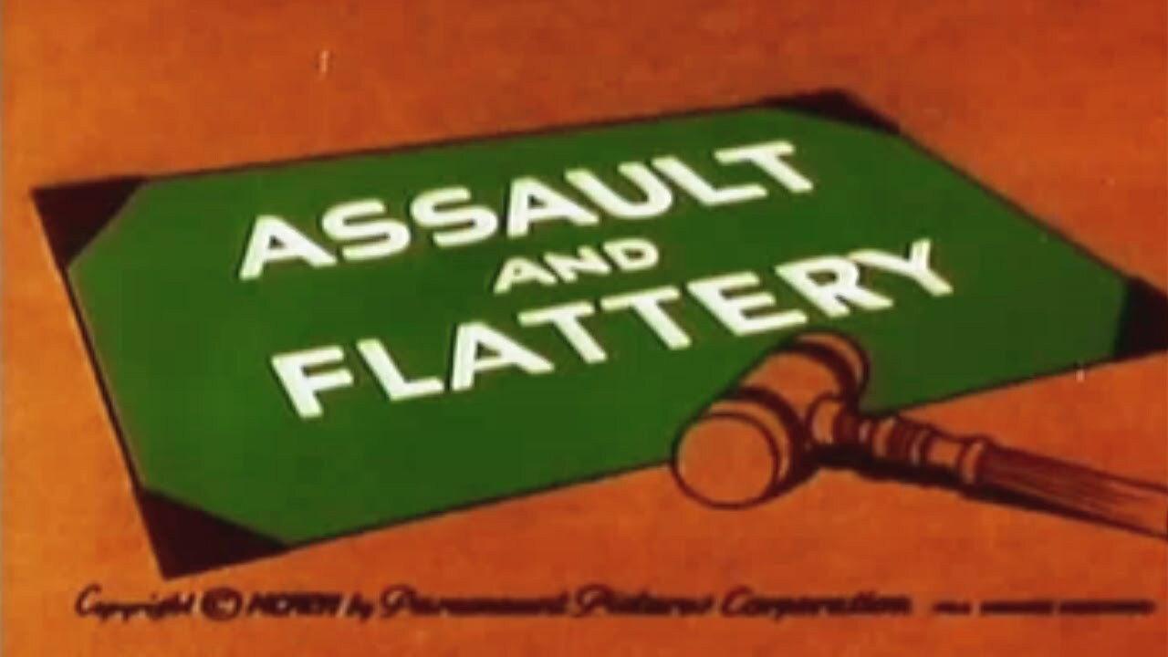 Assault and Flattery 1956 movie scene