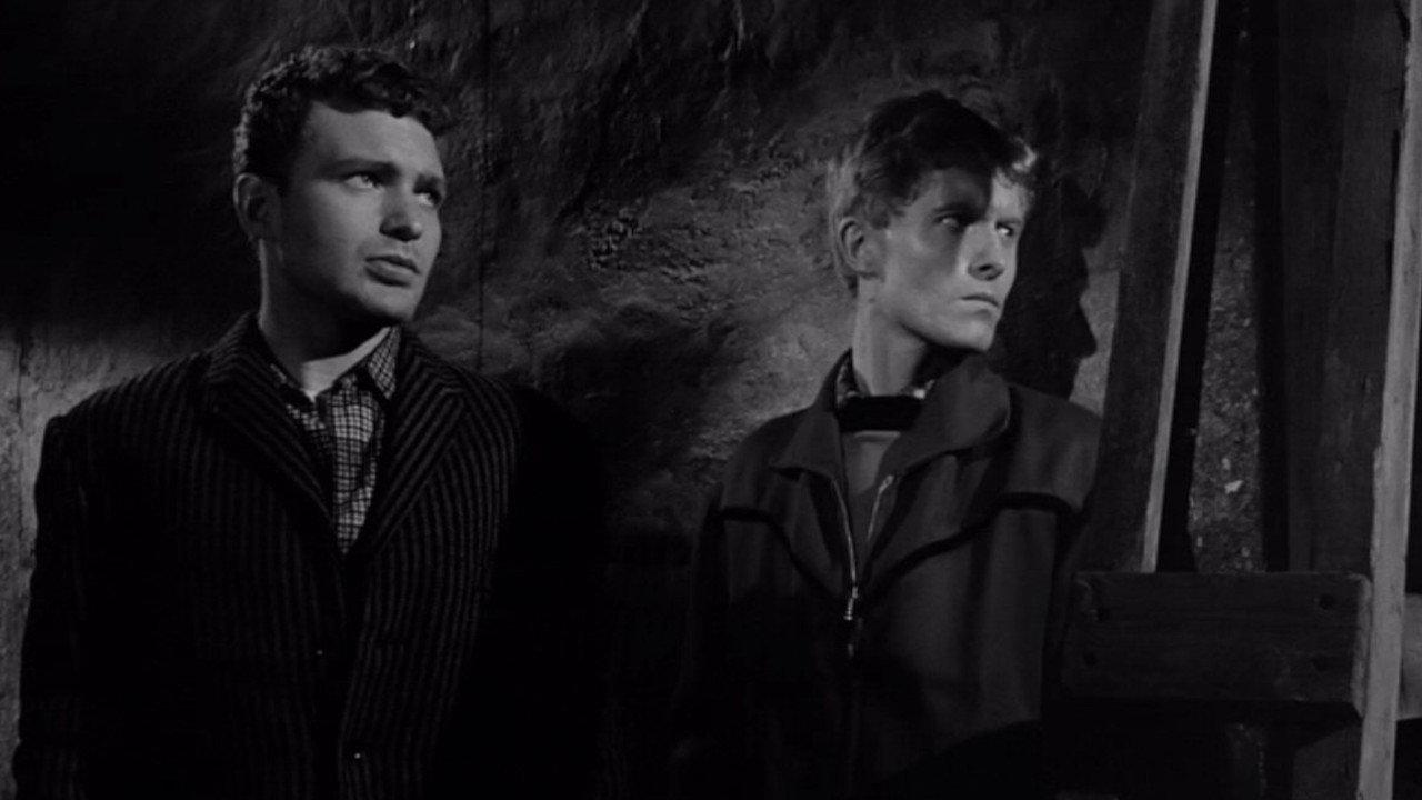 The Man in the Back Seat 1961 movie scene