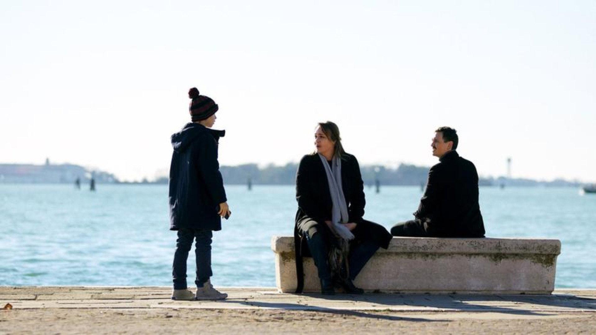 Death comes to Venice 2022 movie scene