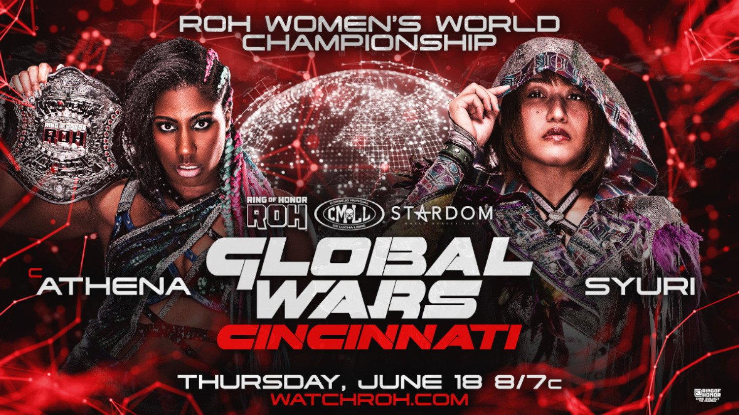ROH Global Wars - Cincinatti 2026 movie scene