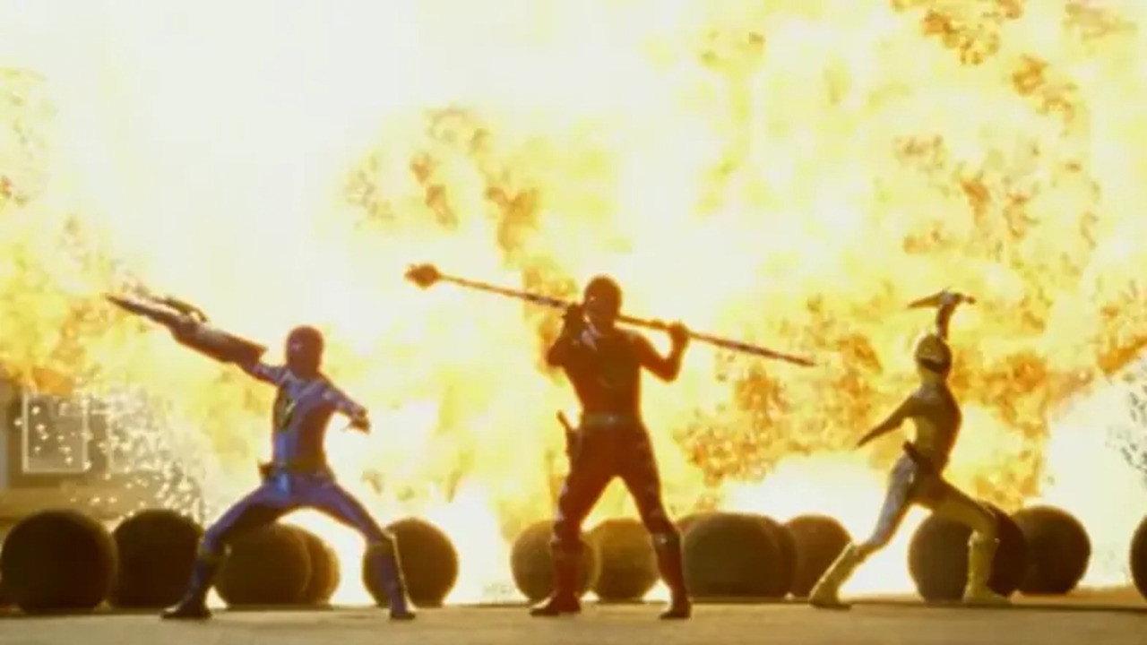 Power Rangers Dino Thunder: Day of the Dino 2004 movie scene