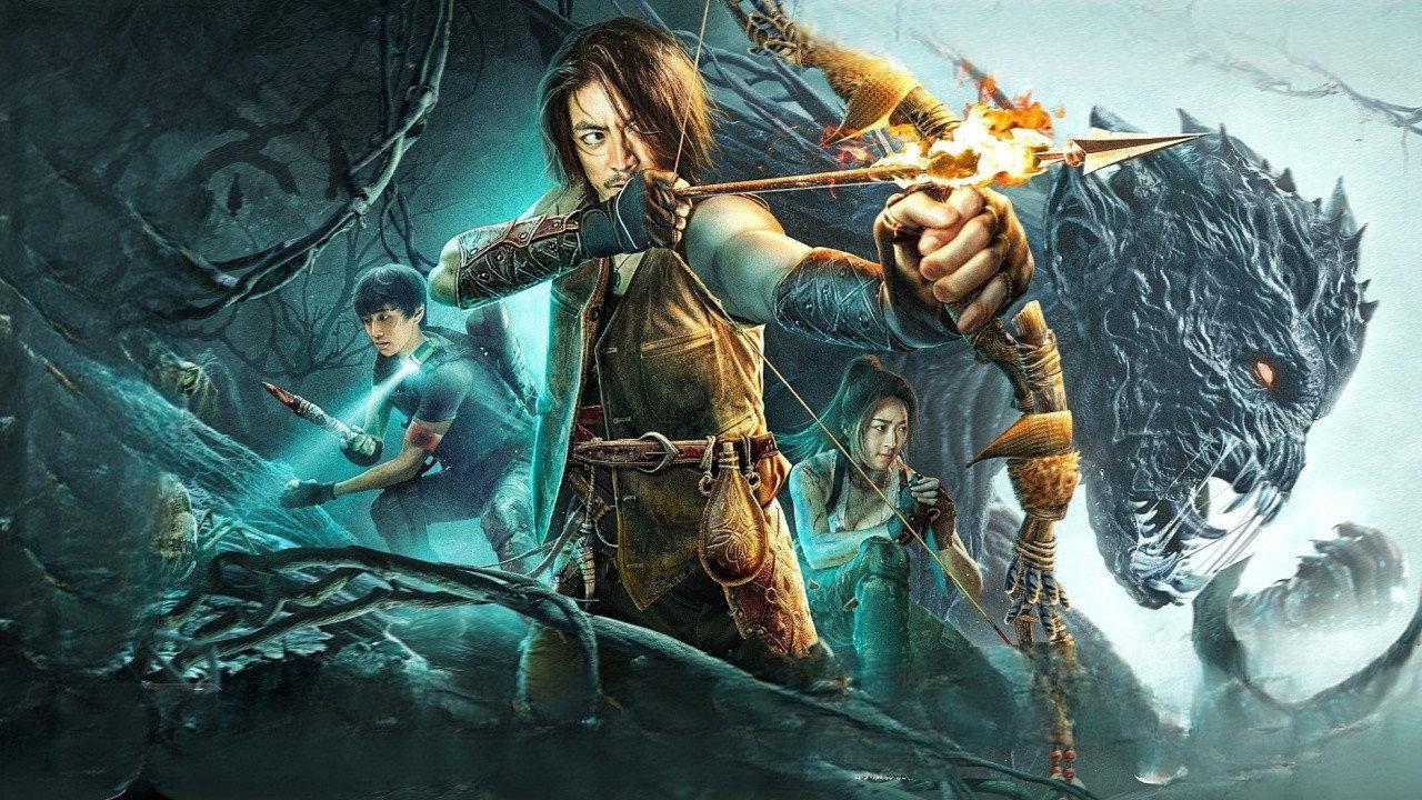 Island Hunter 2024 movie scene