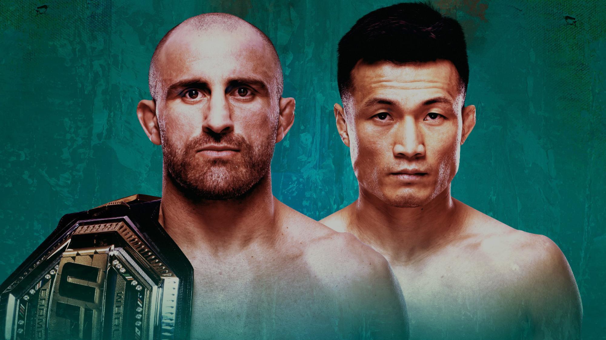 UFC 273: Volkanovski vs. The Korean Zombie 2022 movie scene