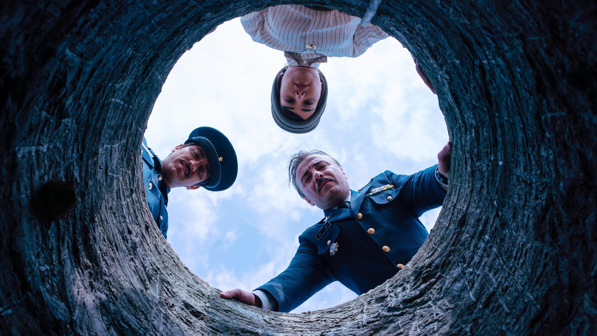 The Warden 2019 movie scene