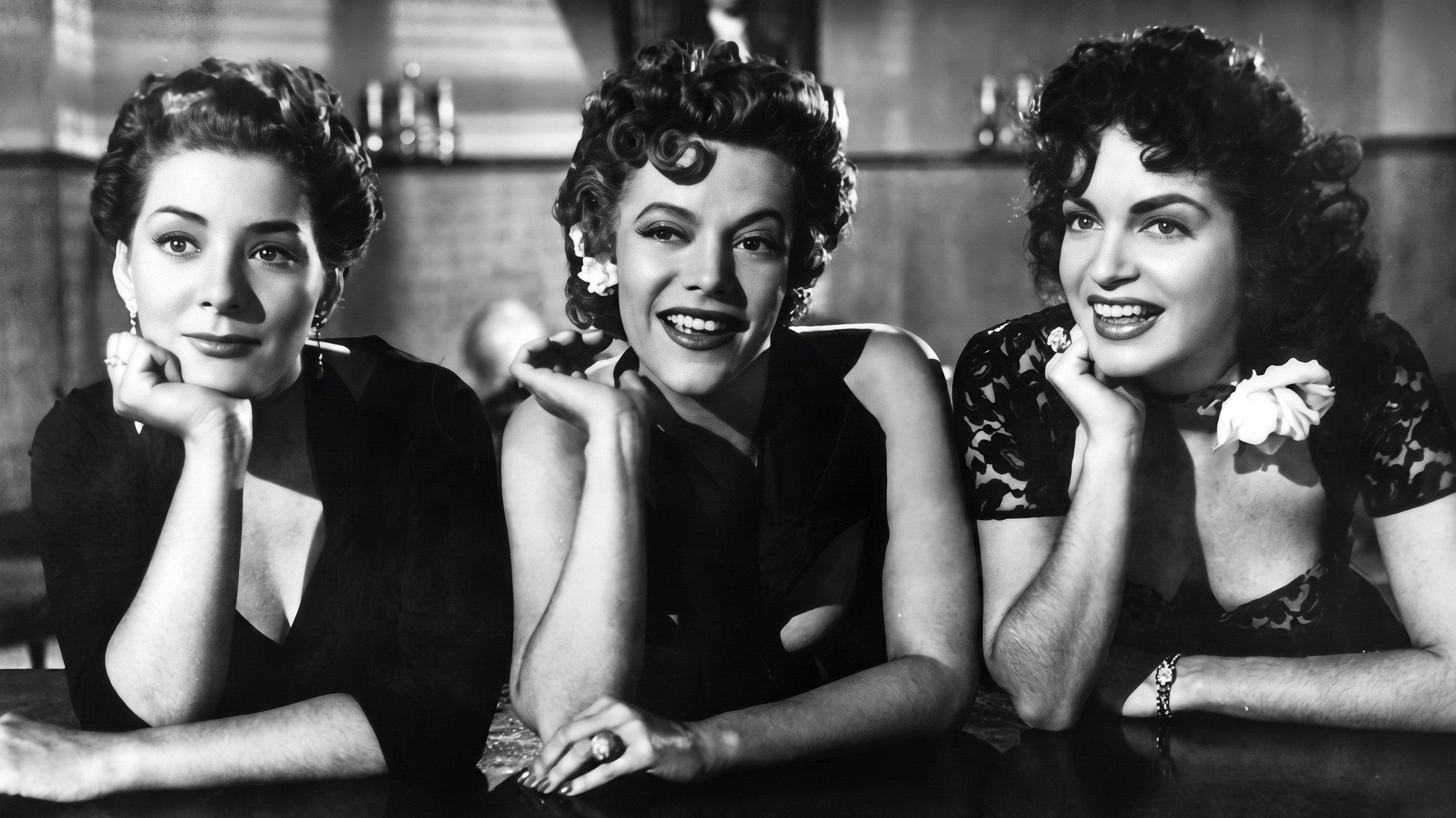 My Three Merry Widows 1953 movie scene