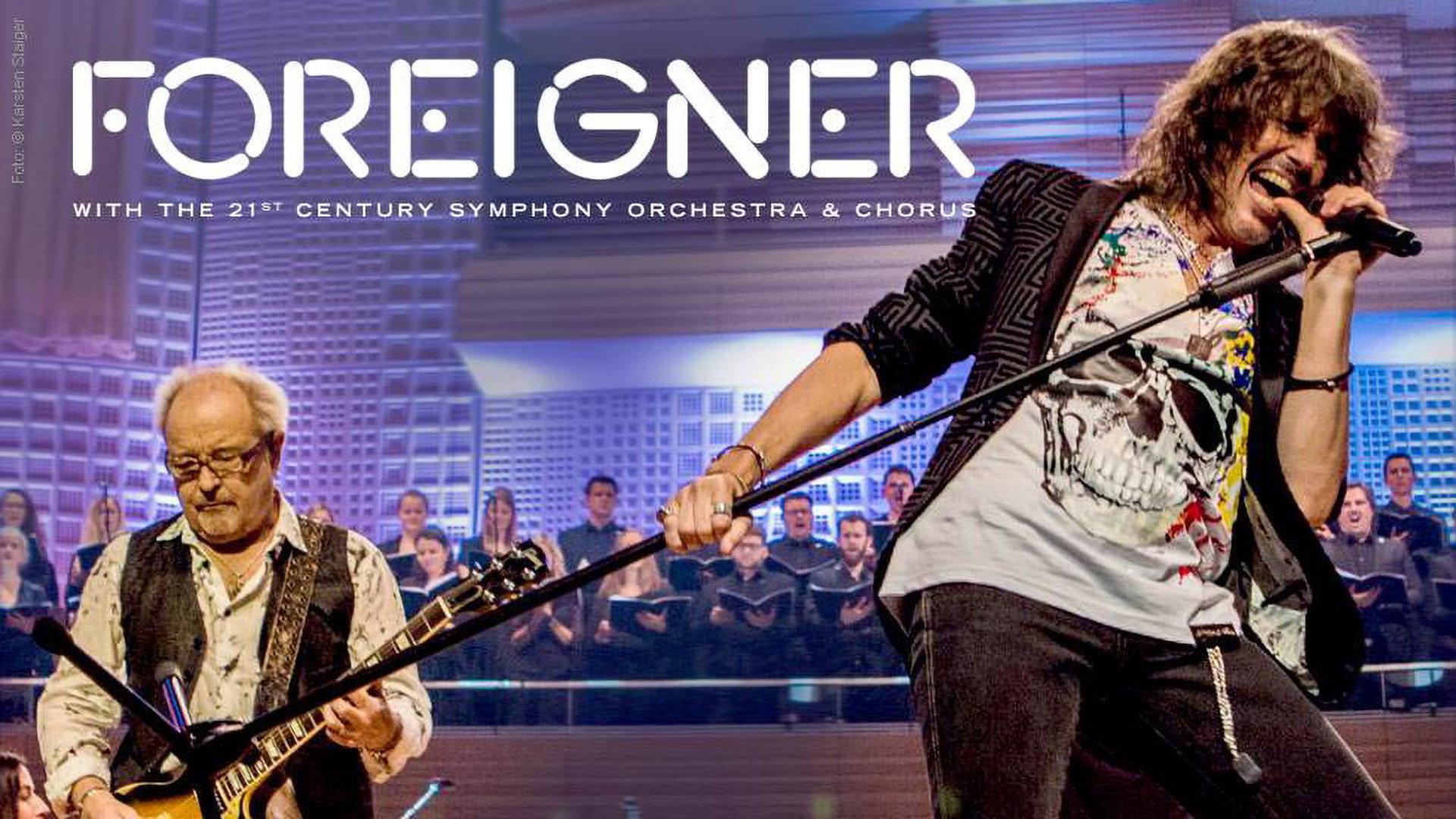 Foreigner with the 21st Century Symphony Orchestra and Chorus 2018 movie scene