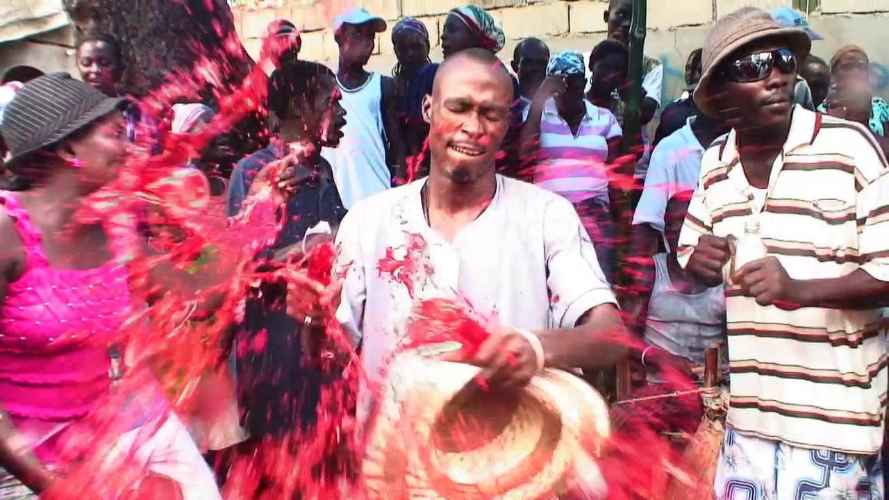 The Pierced Heart & the Machete 2012 movie scene