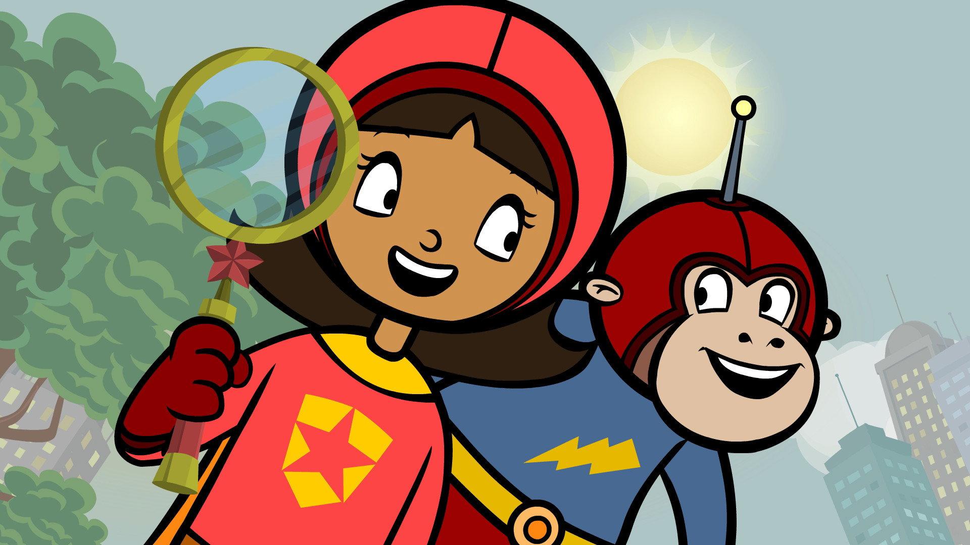 Wordgirl: Monkey Business 2014 movie scene