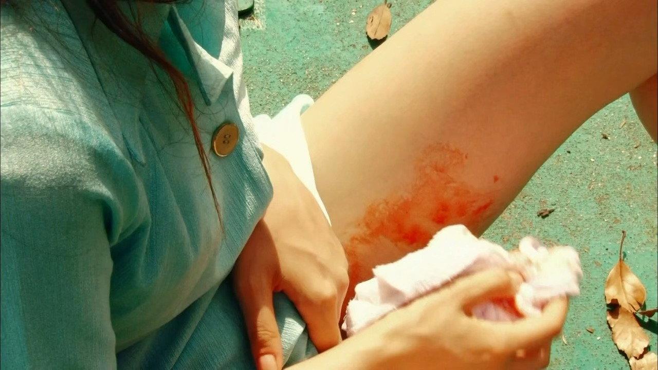 Woman's Criminal History 2012 movie scene