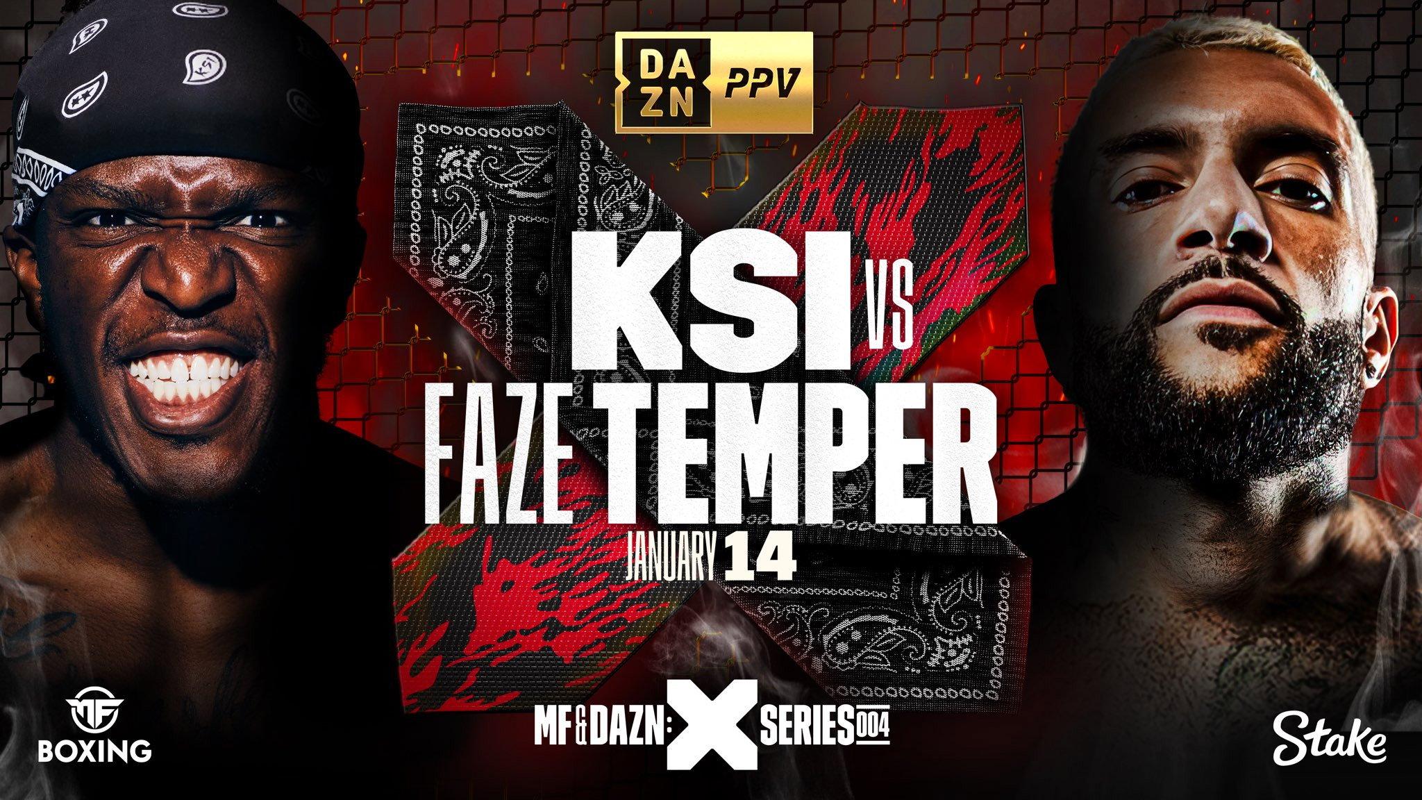 KSI vs. FaZe Temperrr 2023 movie scene