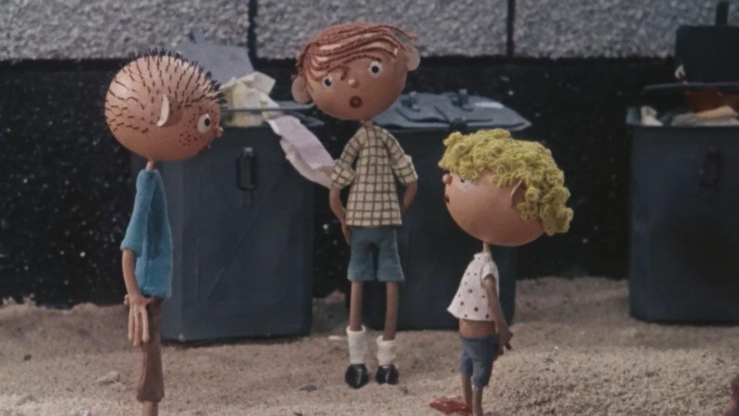 Children and Tree 1965 movie scene