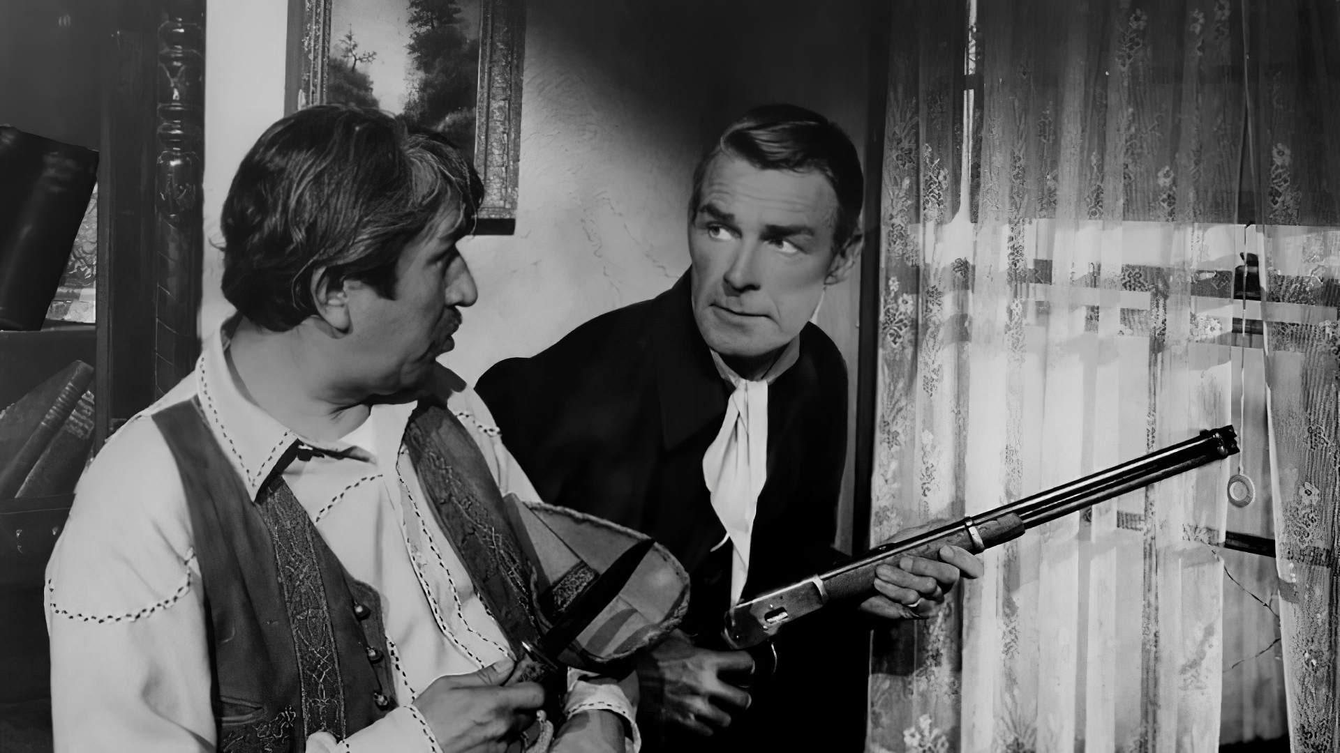 Man in the Saddle 1951 movie scene