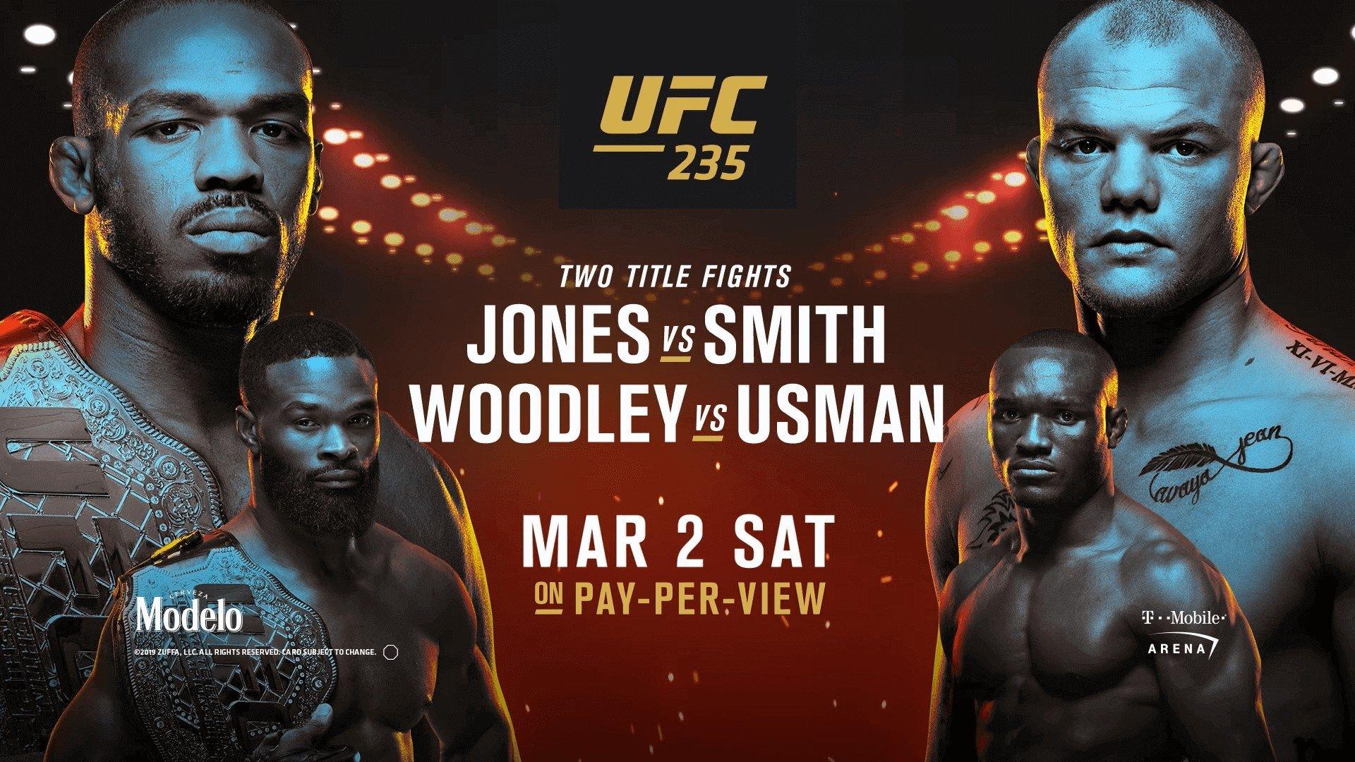 UFC 235: Jones vs. Smith 2019 movie scene
