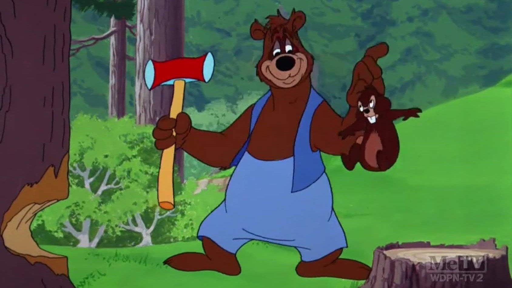 Busybody Bear 1952 movie scene