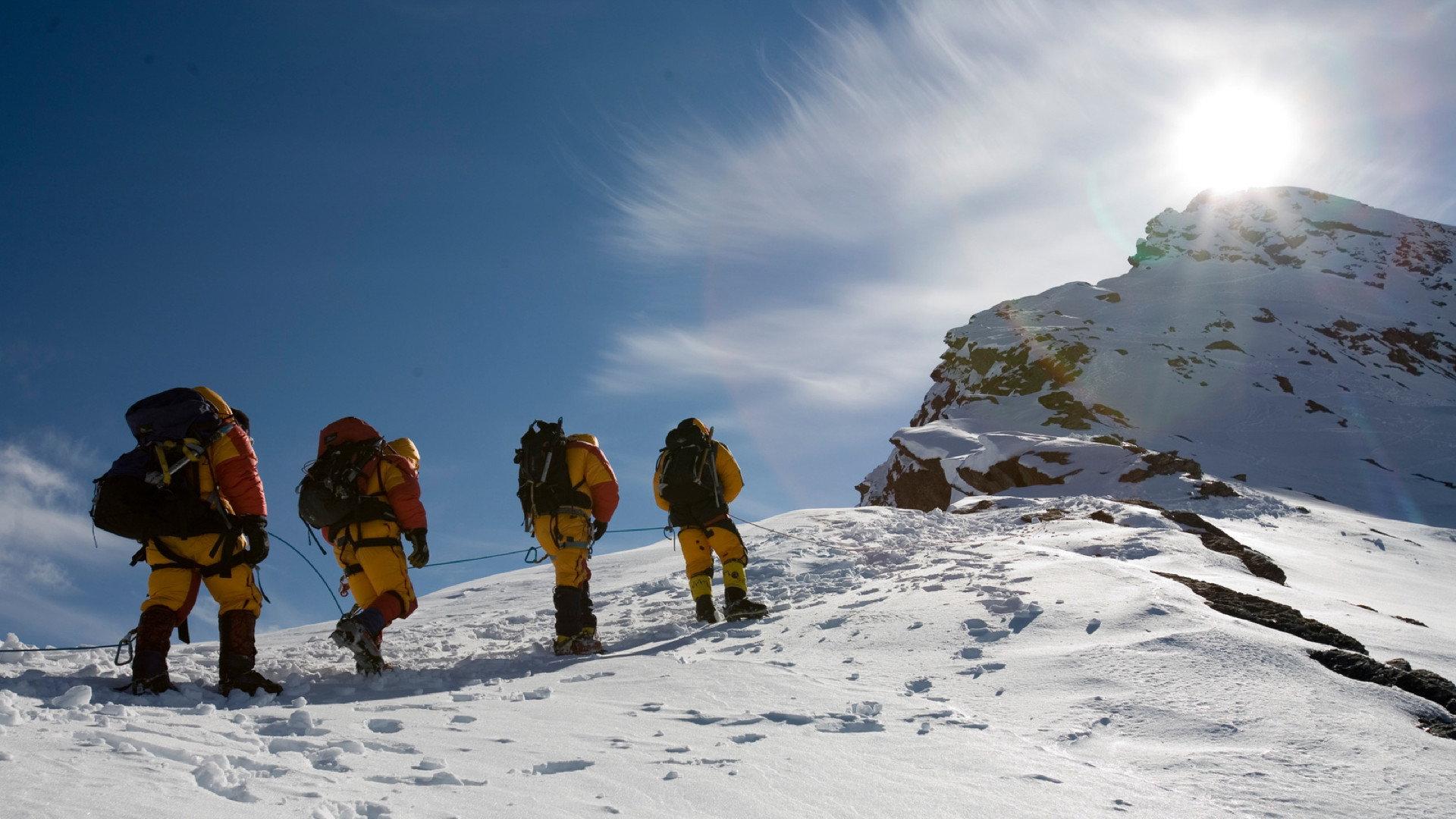 Miracle on Everest 2008 movie scene