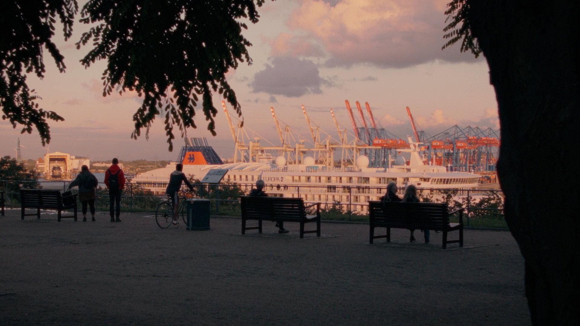 Islands in the City 2021 movie scene