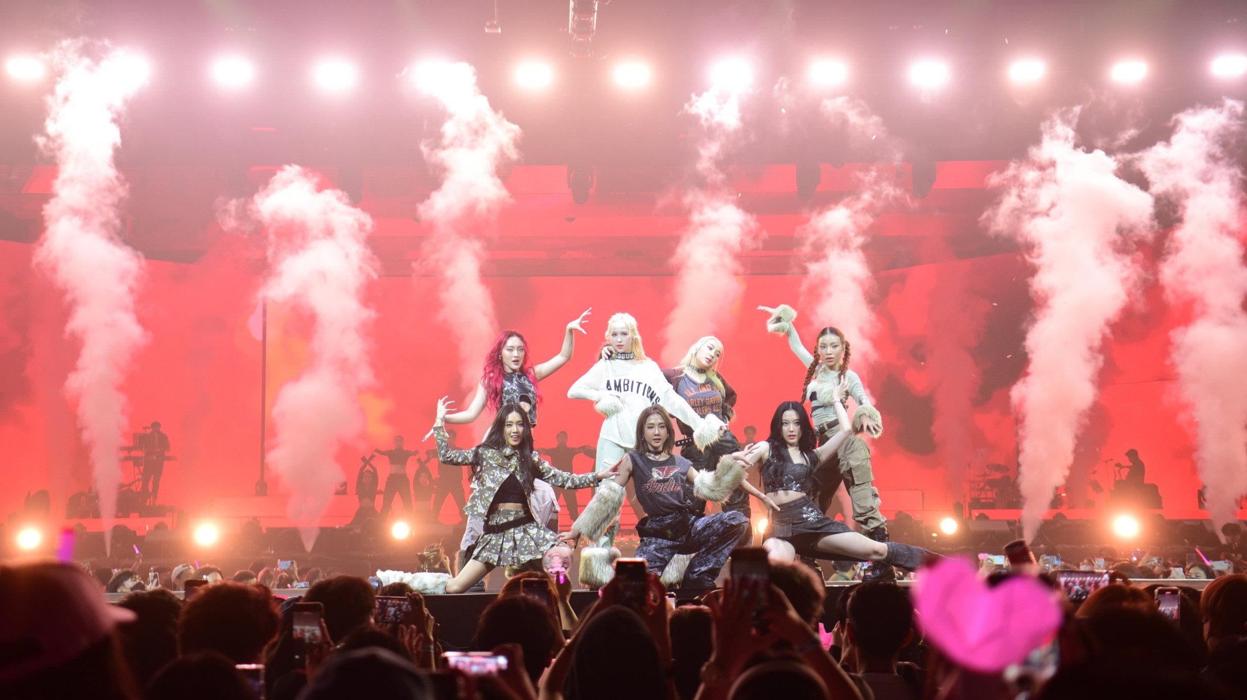4EVE The 1st Concert Friends & Family 2023 movie scene