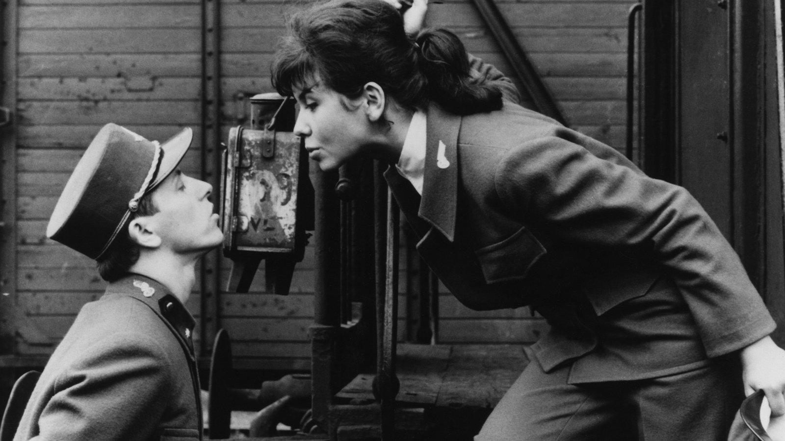 Closely Watched Trains 1966 movie scene