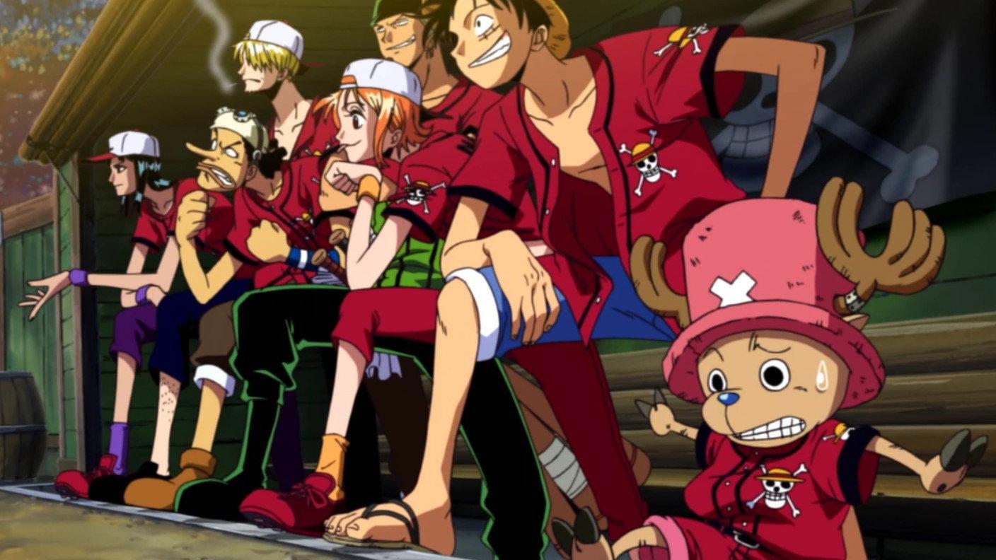 One Piece: Take Aim! The Pirate Baseball King 2004 movie scene