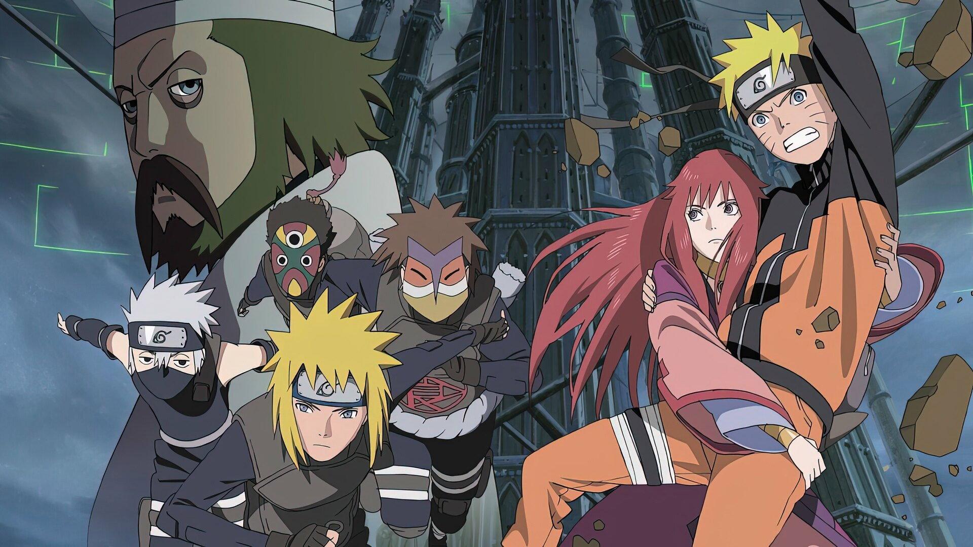 Naruto Shippuden the Movie: The Lost Tower 2010 movie scene