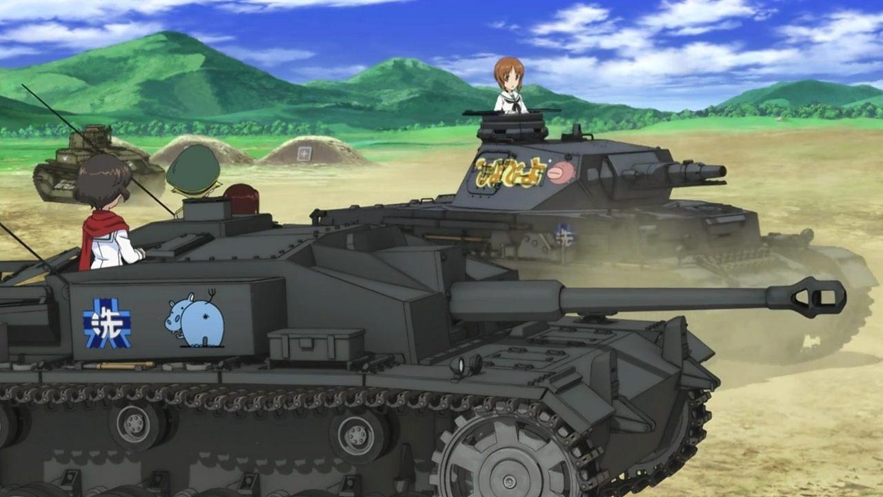 Girls und Panzer: This Is the Real Anzio Battle! 2014 movie scene