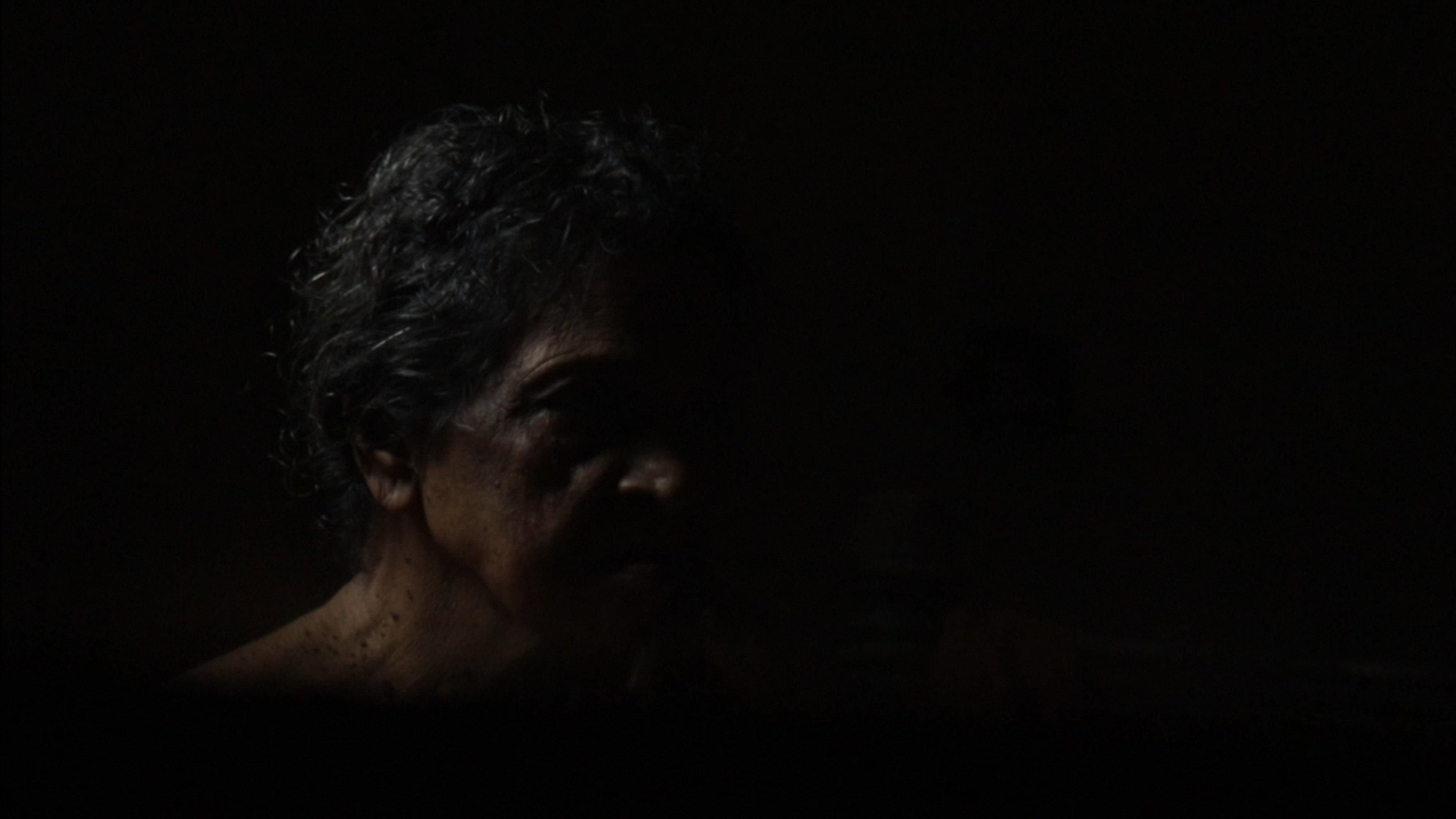 Those, revealed on the walls, in a touch 2025 movie scene