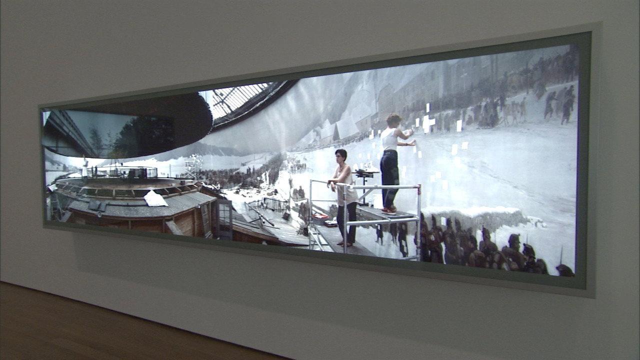 Jeff Wall: Retrospective 2007 movie scene