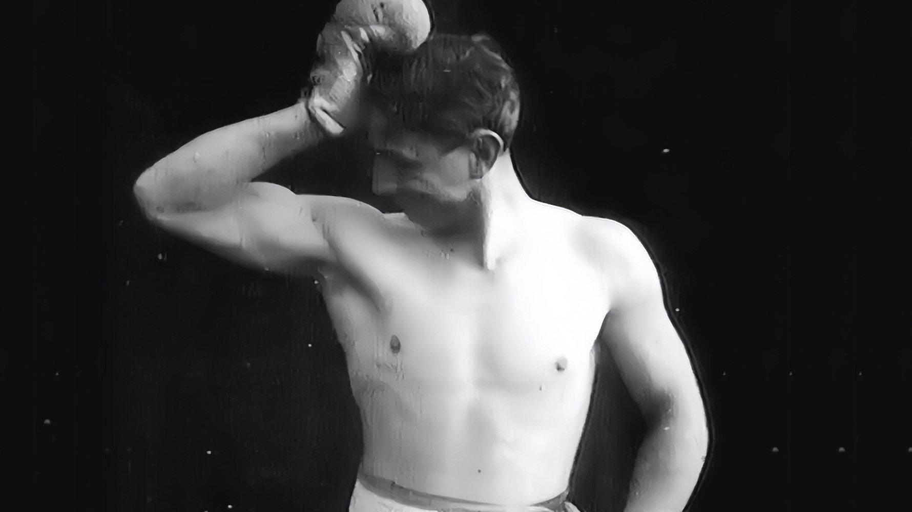 Robinet boxeur 1913 movie scene