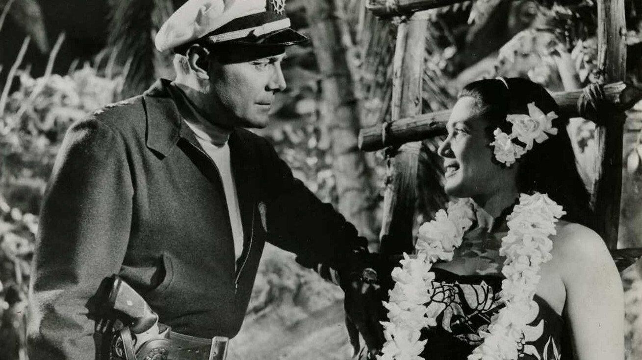 Hell Ship Mutiny 1957 movie scene