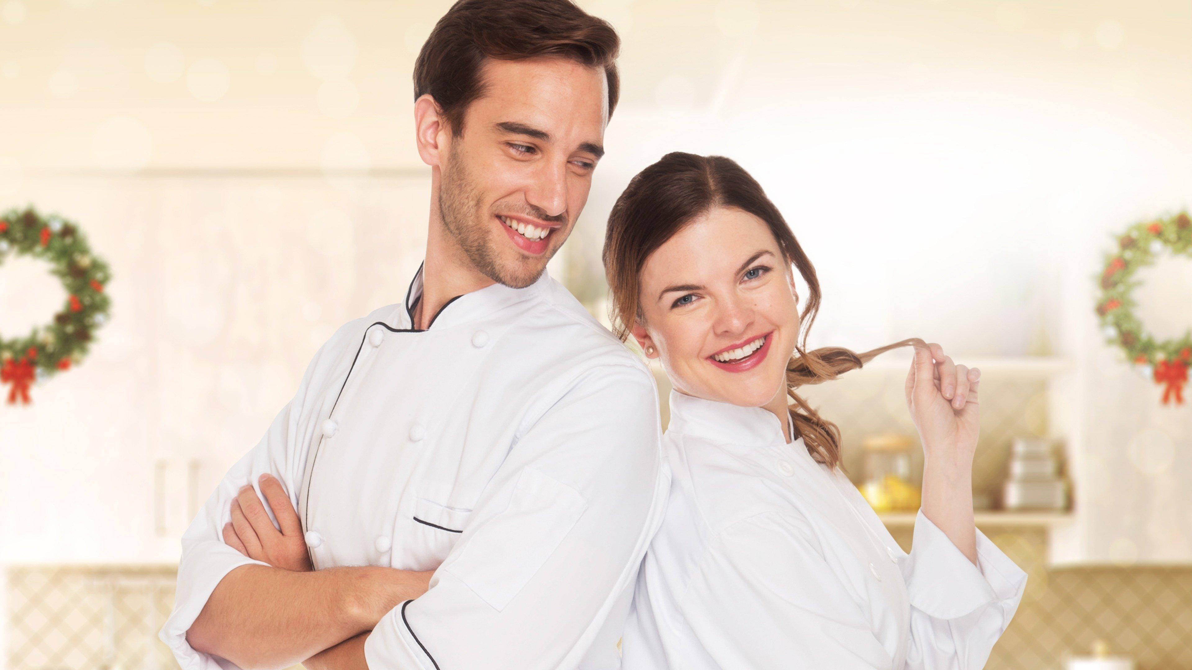 A Christmas Recipe for Romance 2019 movie scene