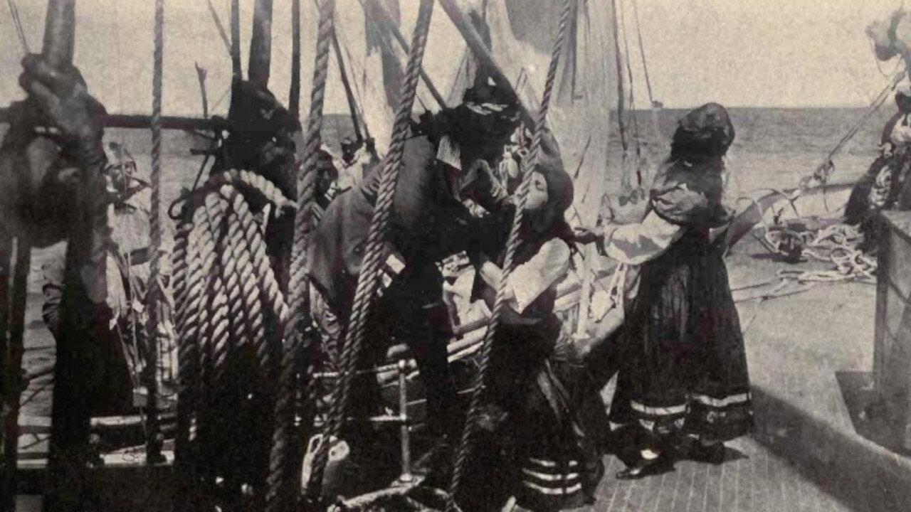 The Rose of Old St. Augustine 1911 movie scene