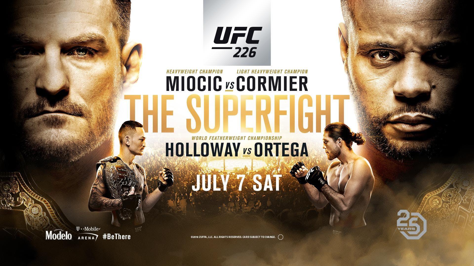 UFC 226: Miocic vs. Cormier 2018 movie scene