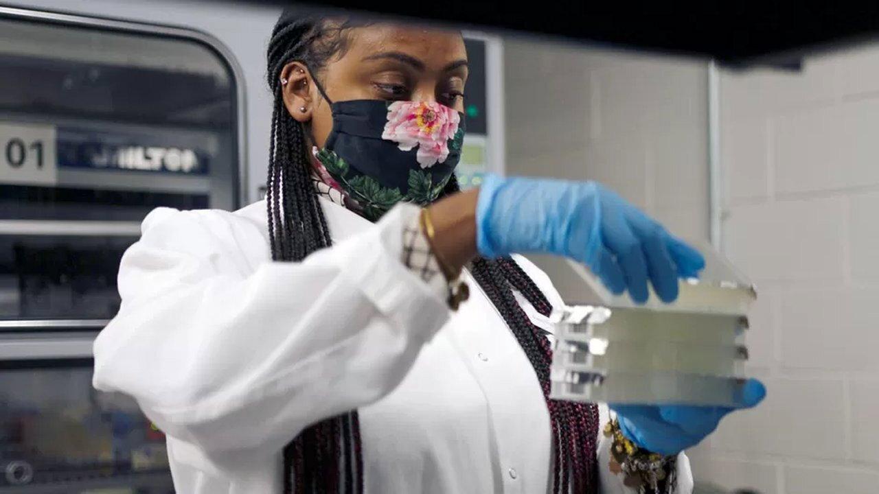 Race for the Vaccine 2021 movie scene