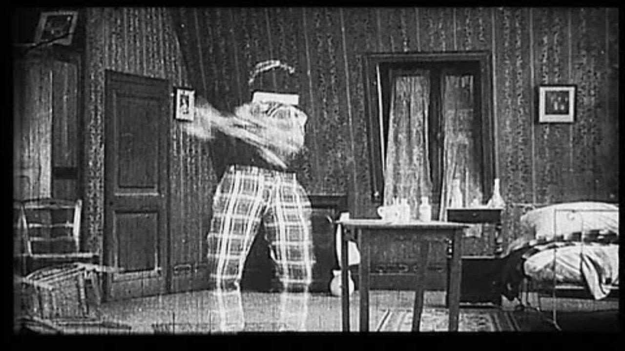 Le Voleur invisible 1909 movie scene