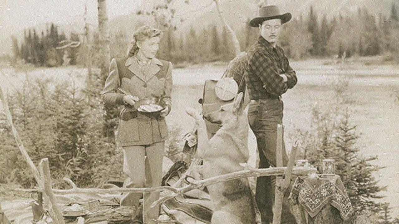 Northwest Stampede 1948 movie scene