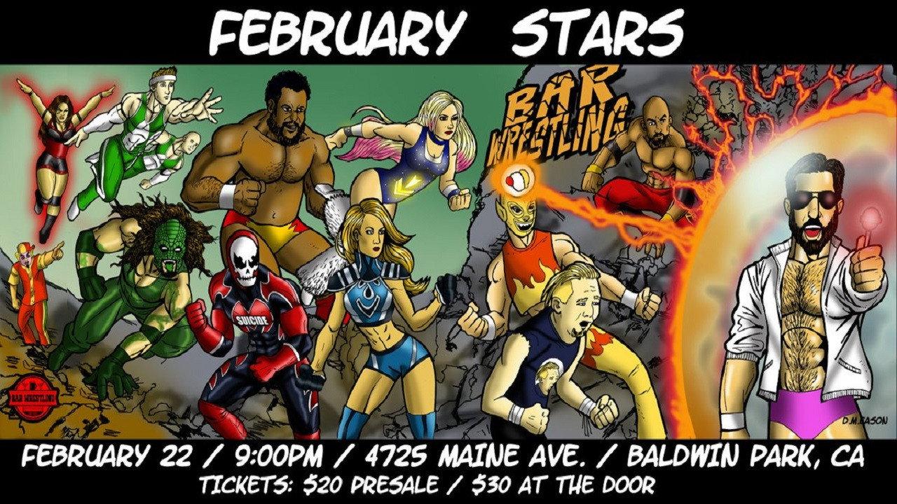 Bar Wrestling 9: February Stars 2018 movie scene
