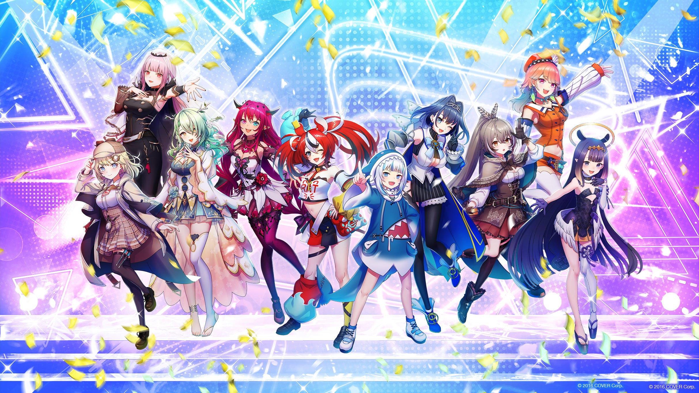 hololive English 1st Concert - Connect the World 2023 movie scene