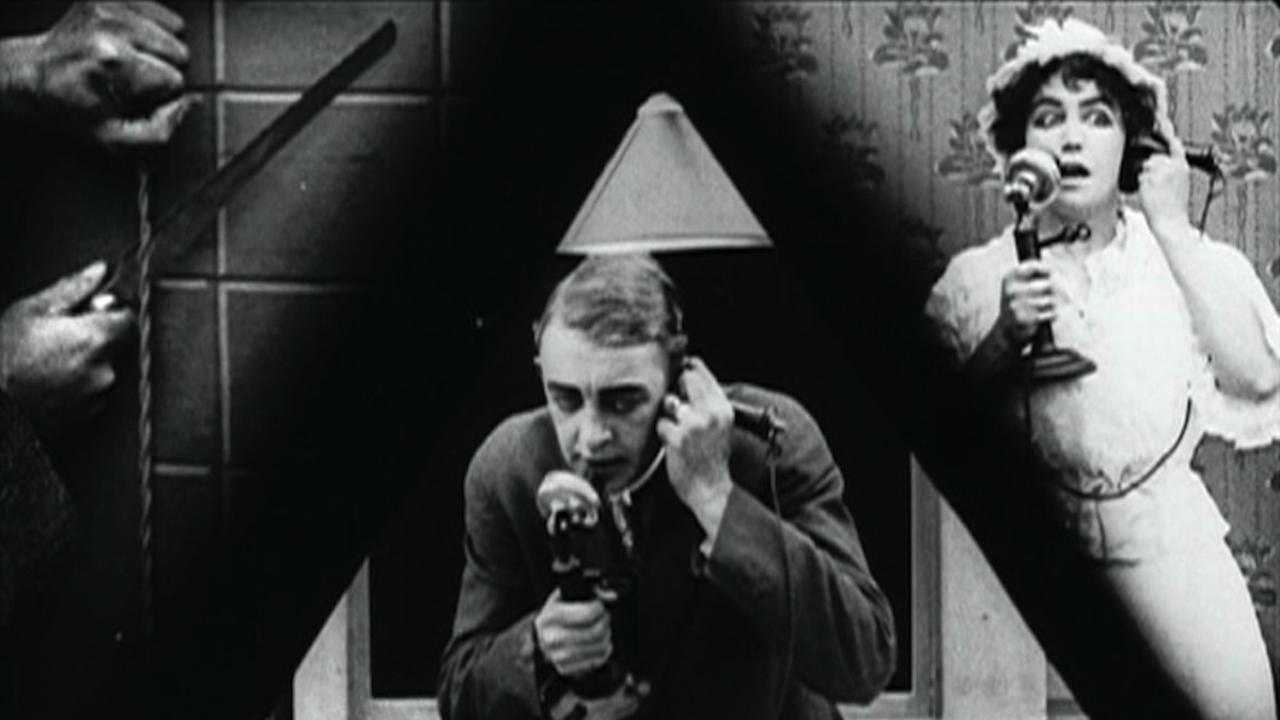 Suspense 1913 movie scene