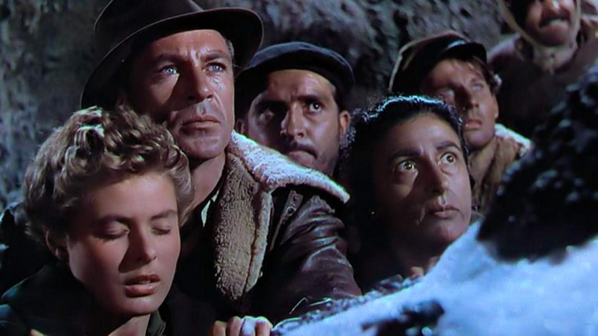 For Whom the Bell Tolls 1943 movie scene