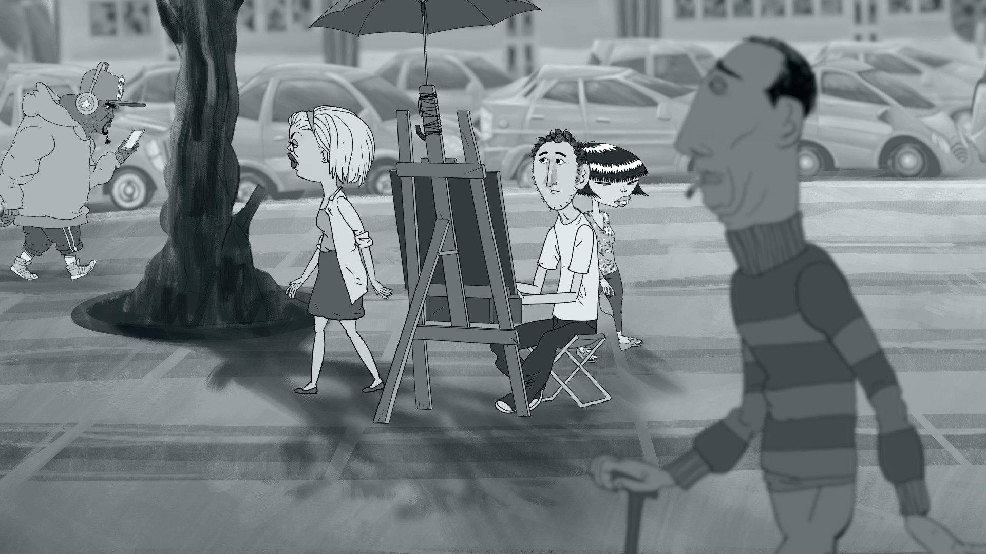 Drawing Life 2018 movie scene