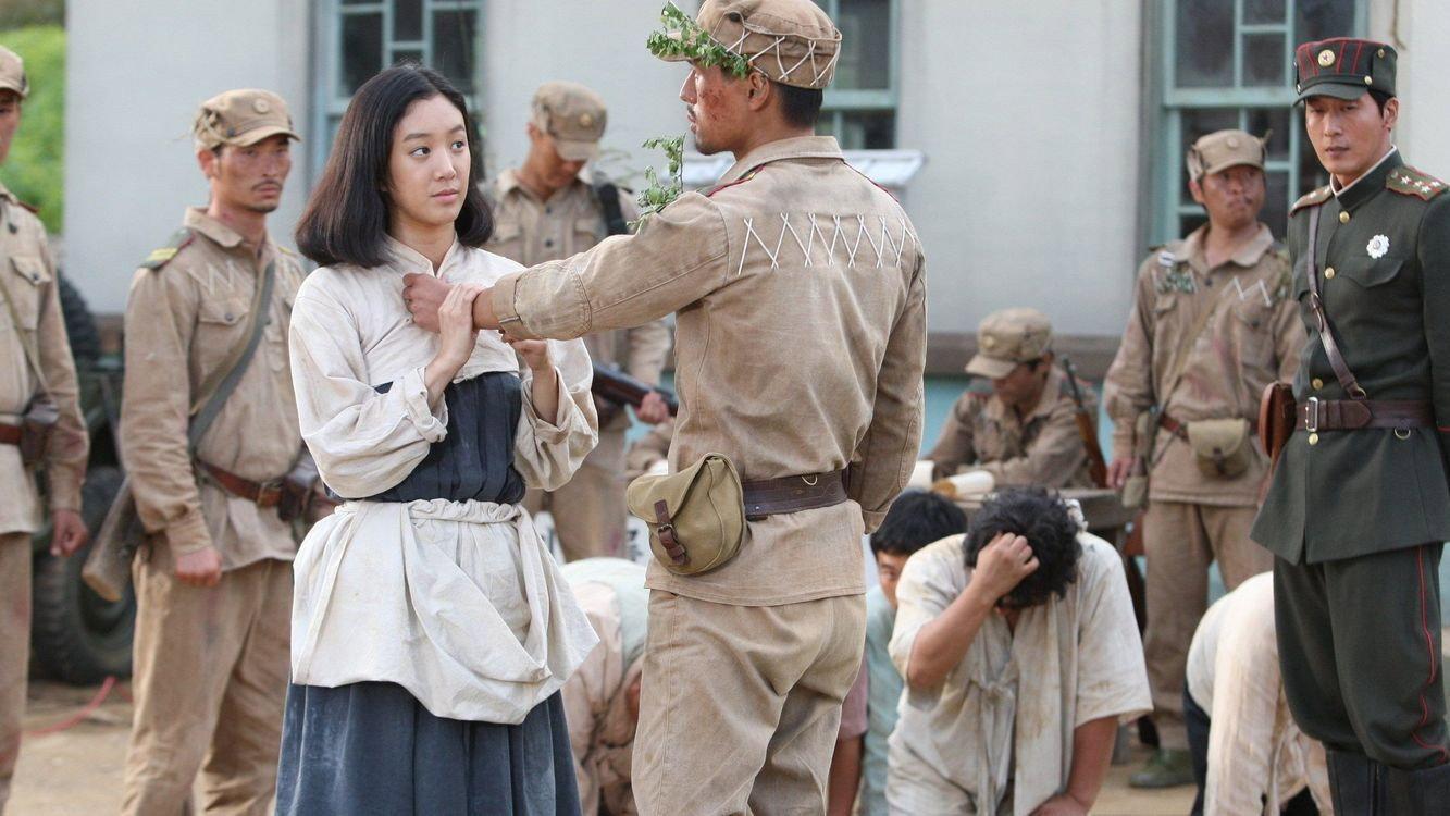 In Love and the War 2011 movie scene