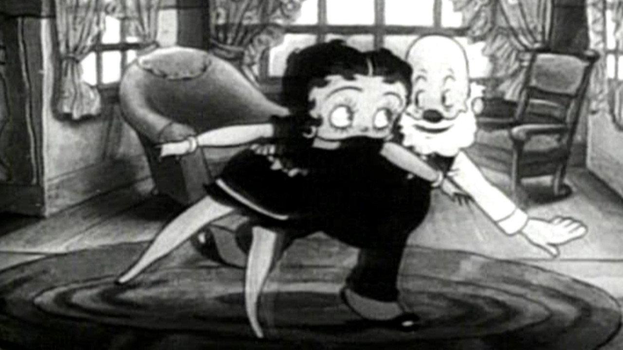 Betty Boop and Grampy 1935 movie scene