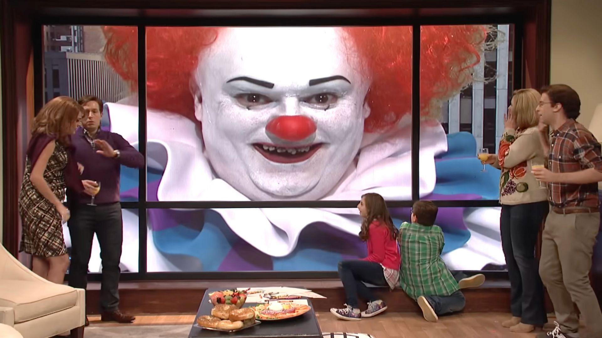 An SNL Thanksgiving 2024 movie scene