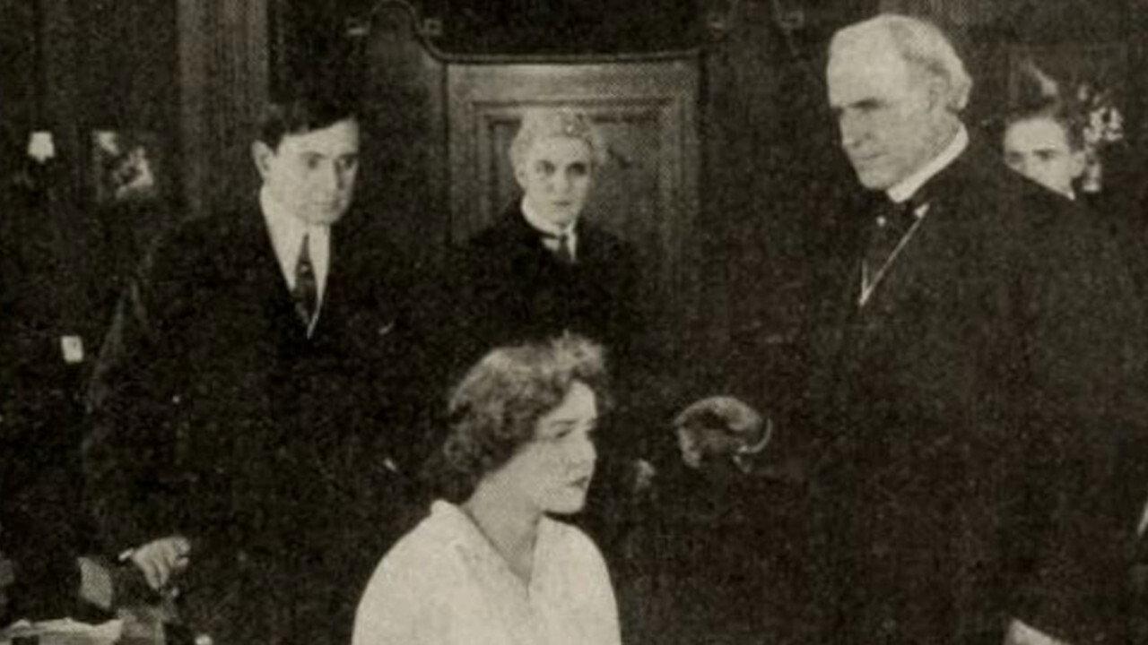 The Woman 1915 movie scene